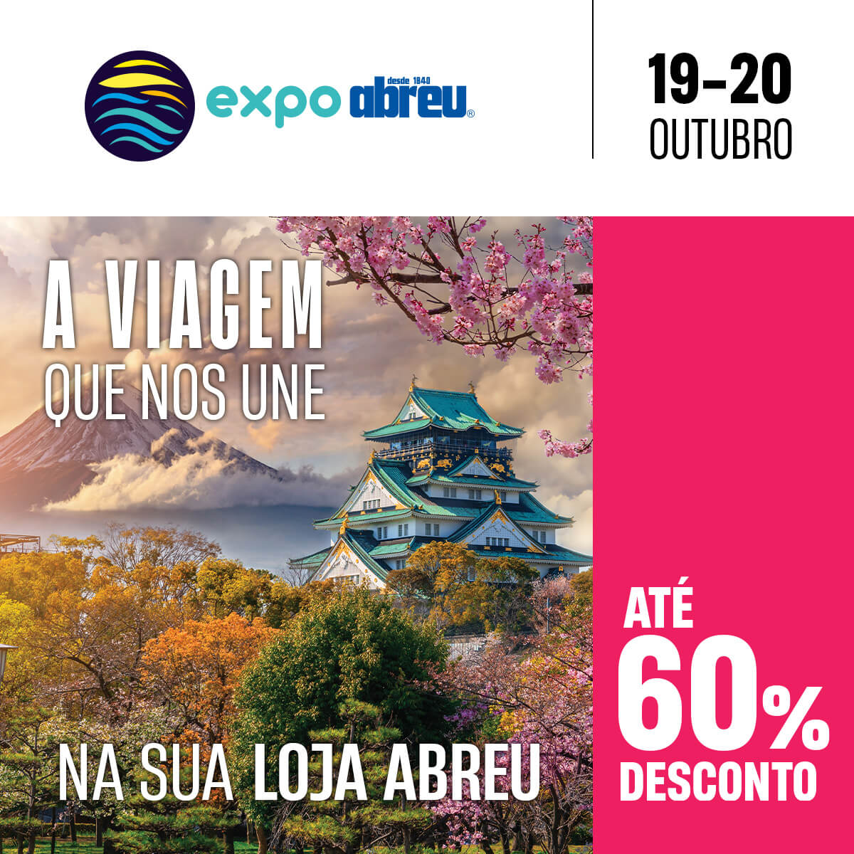 A Expo Abreu está a chegar