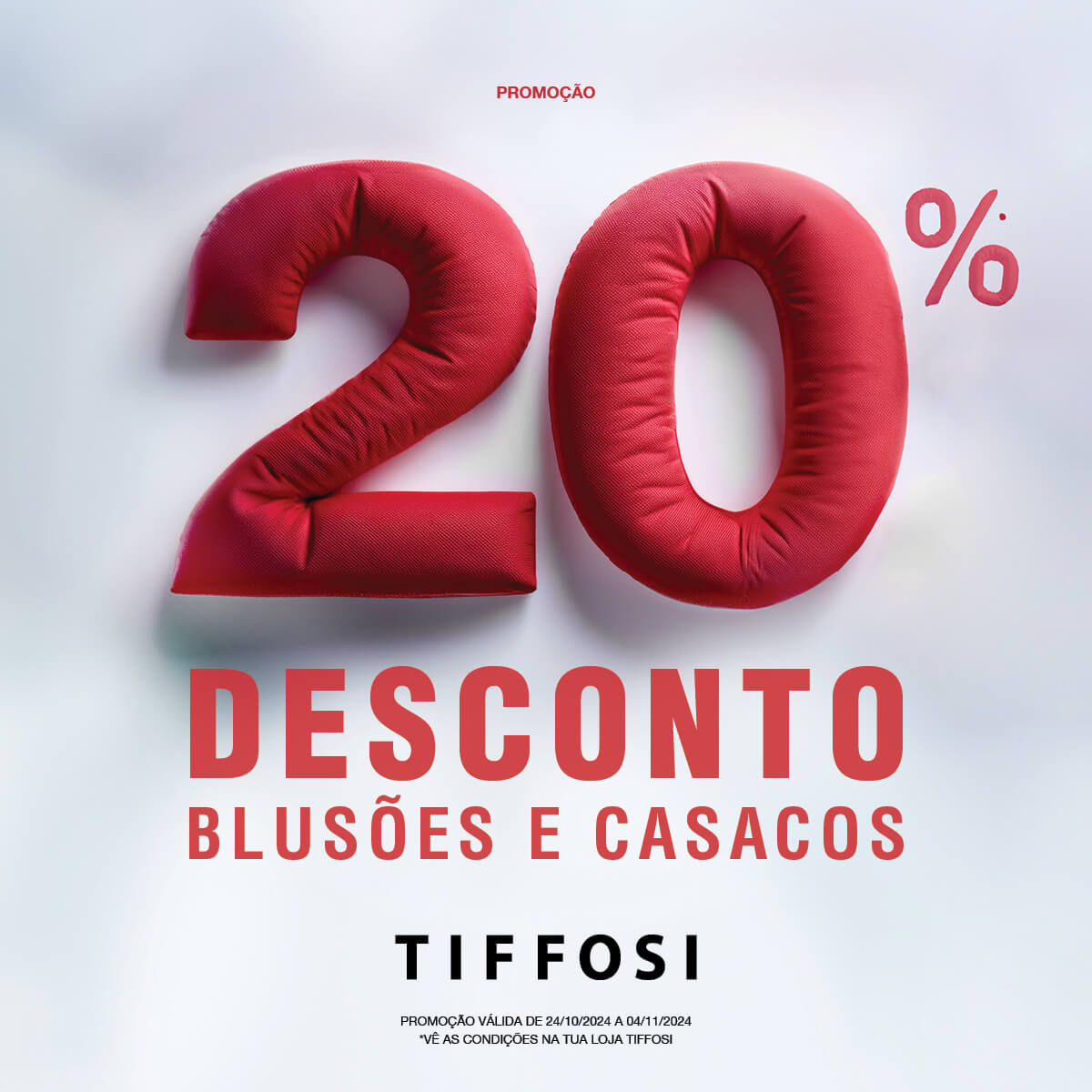 Tiffosi | 20% de desconto